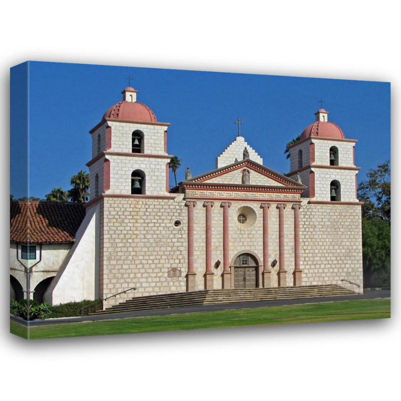 Mission Santa Barbara, H 19 po x l 24 po