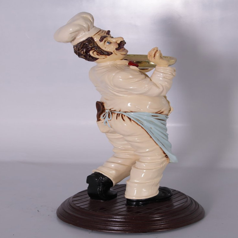Petite statue Paullina Chef Butler