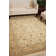 Tapis beige fait à la main Bilbrey