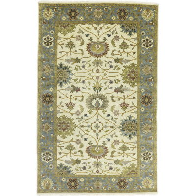 Cream Traditional 3x10 Peshawar Oriental Runner Rug