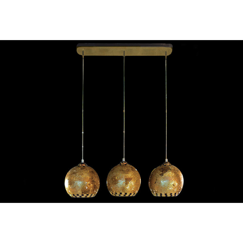 Chelsea 3 - Light Gold Pendant