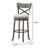 Hesser Swivel Upholstered Counter Stool with Solid Wood Frame-832722261-832722251