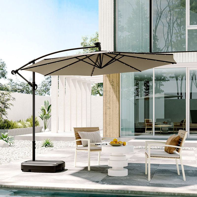 300cm Balcony Parasol, Beige