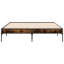 Vidaxl Bed Frame Engineered Wood And Metal-693526085-693526093