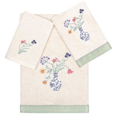 3 Piece Turkish Cotton Towel Set