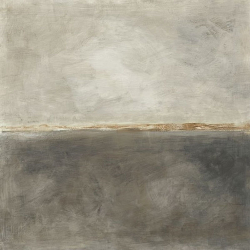 Muddy Lane I Print by Sara Brown, 30" H x 30" W x 1.5" D, Glass Coat