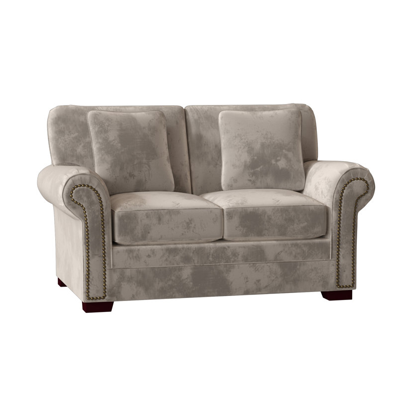 Adrena Loveseat, Boaz 41, Light Brass, No
