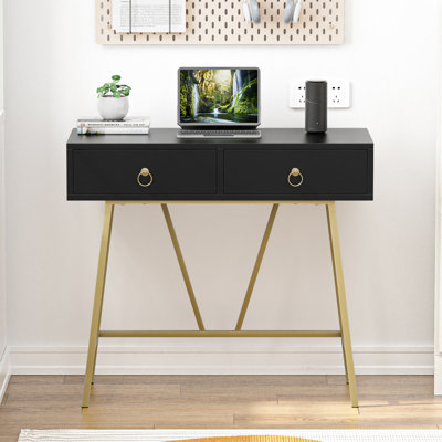MDF Steel Writing Desk
