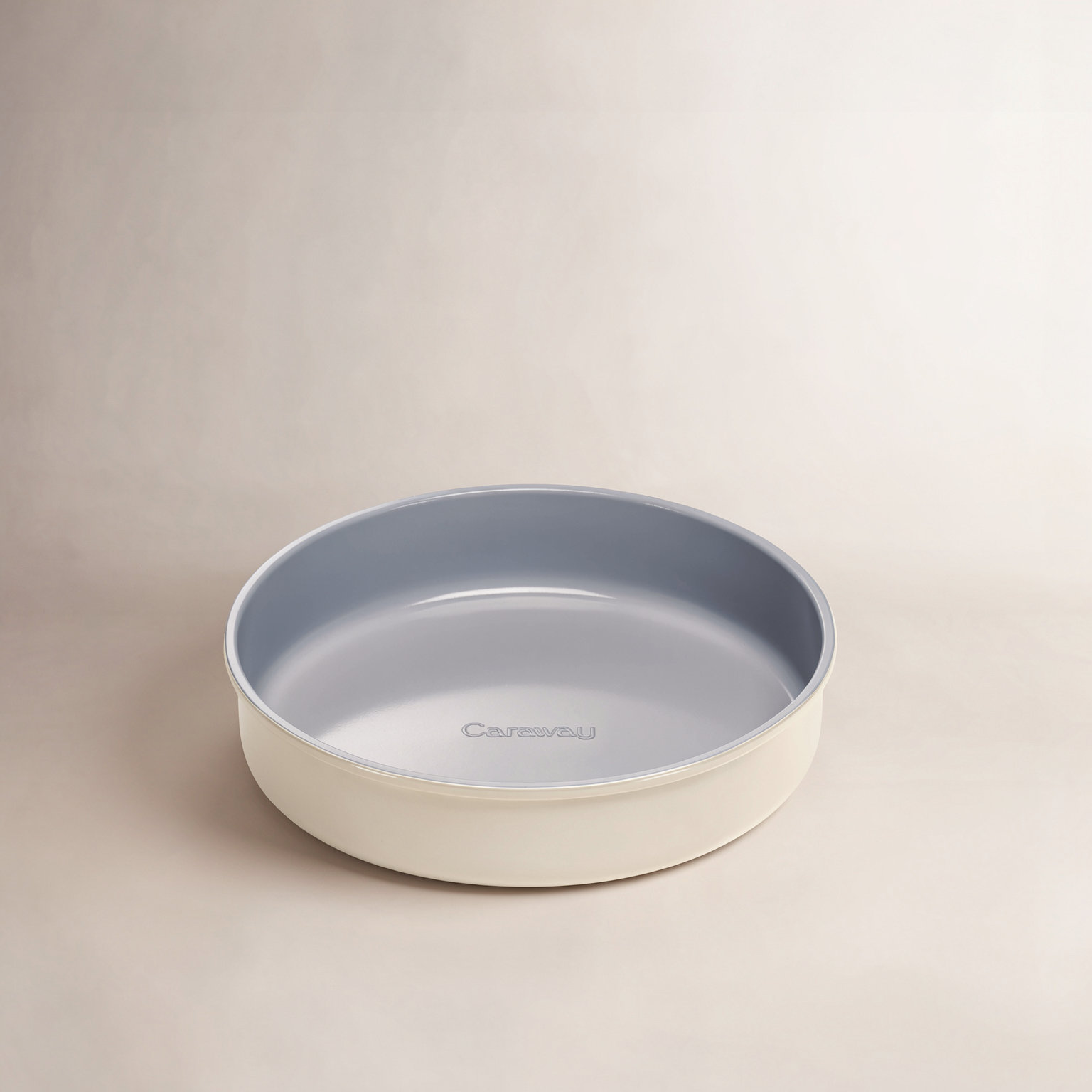 Caraway Nonstick Ceramic Cake Pan, Cream
