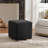 18.5" Wide Modern Square Boucle Upholstered Ottoman-1221993711