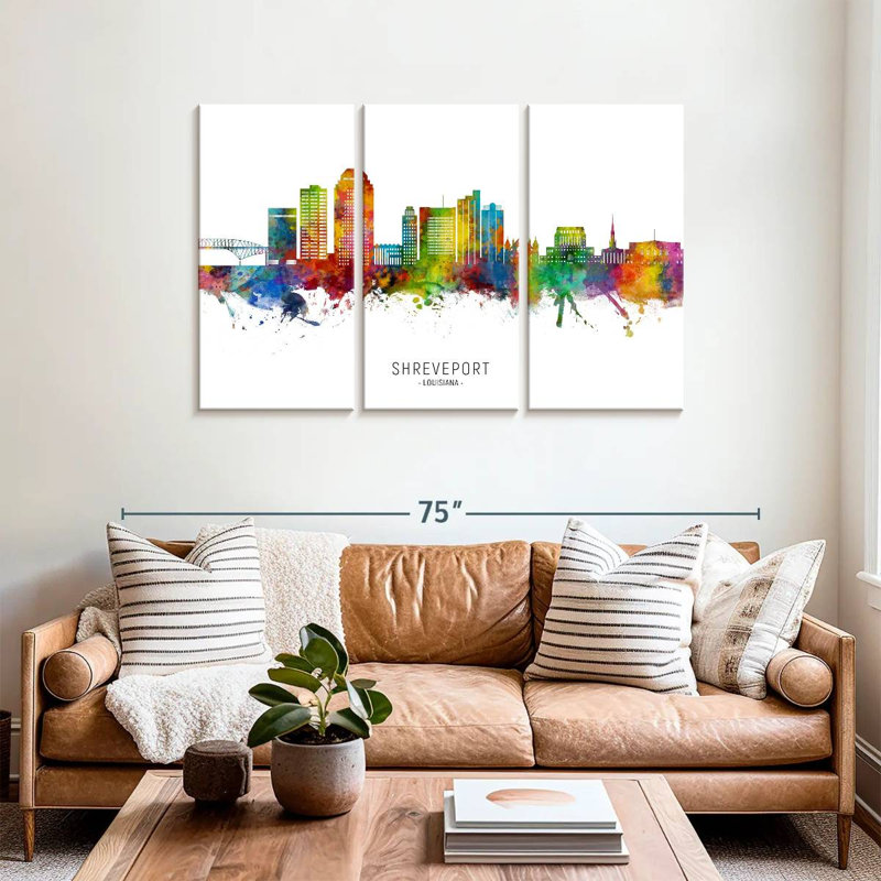 Nicci Shreveport, Louisiane, horizon I, H 36 po x l 57 po