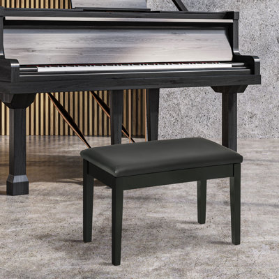 Faux Leather Upholstered Storage Bench