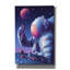 «Epic Graffiti», art mural sur toile 12 po x 18 po, Moon to Mars