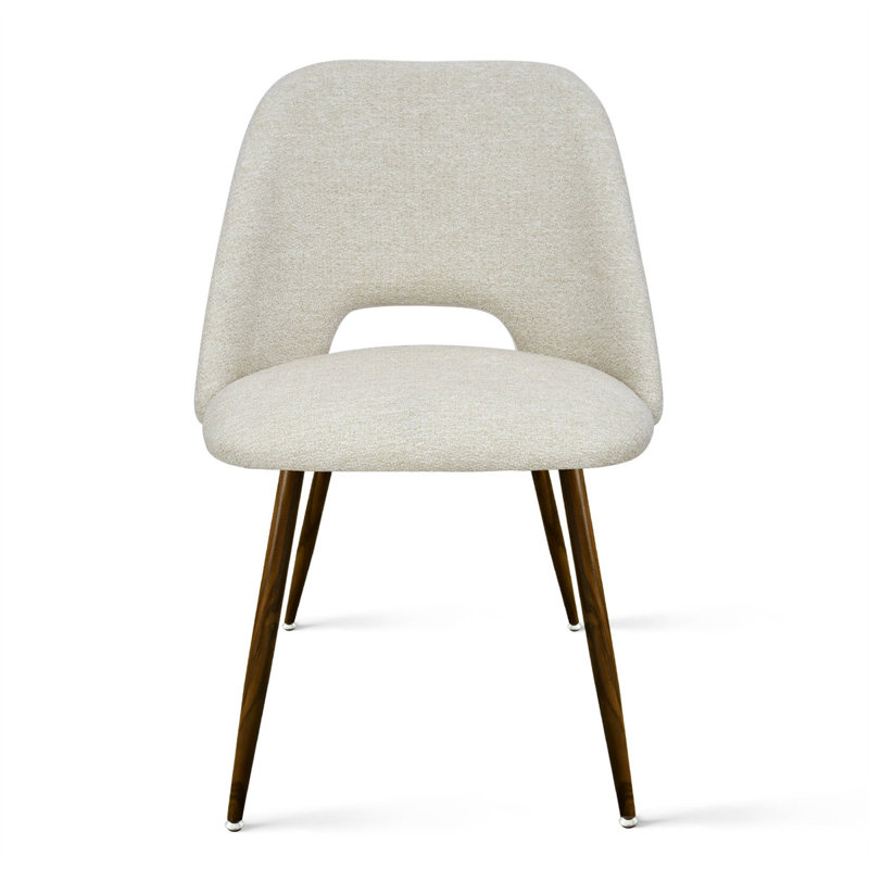 Aunnika 19'' H Upholstered Side Chair, Beige