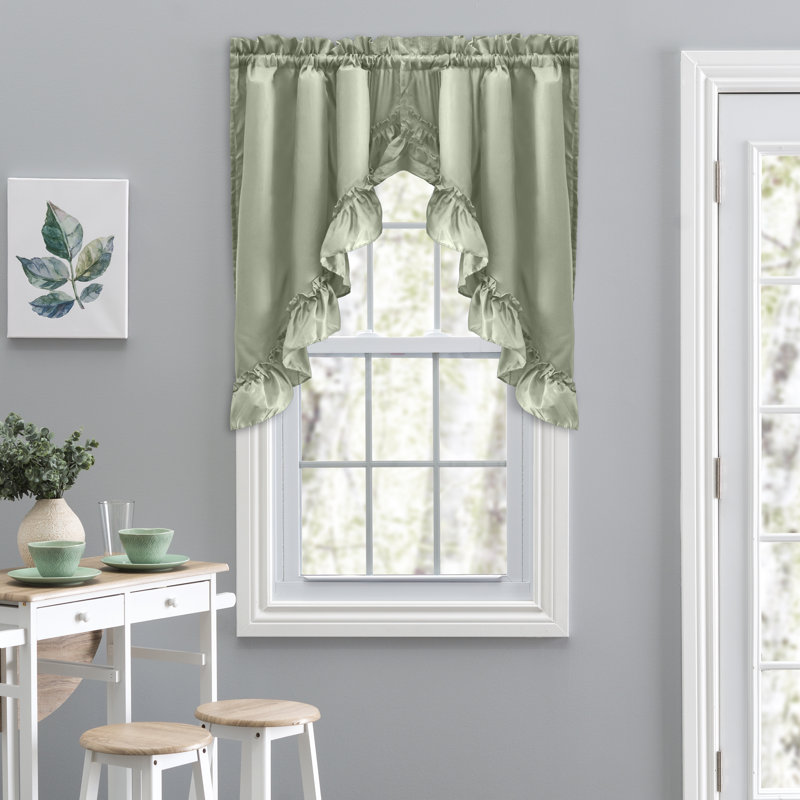 Ellis Swag Window Valance, Sage