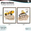 " Inspiring Construction Motivators " 2 Piece Art Graphic Art Set-1614770327