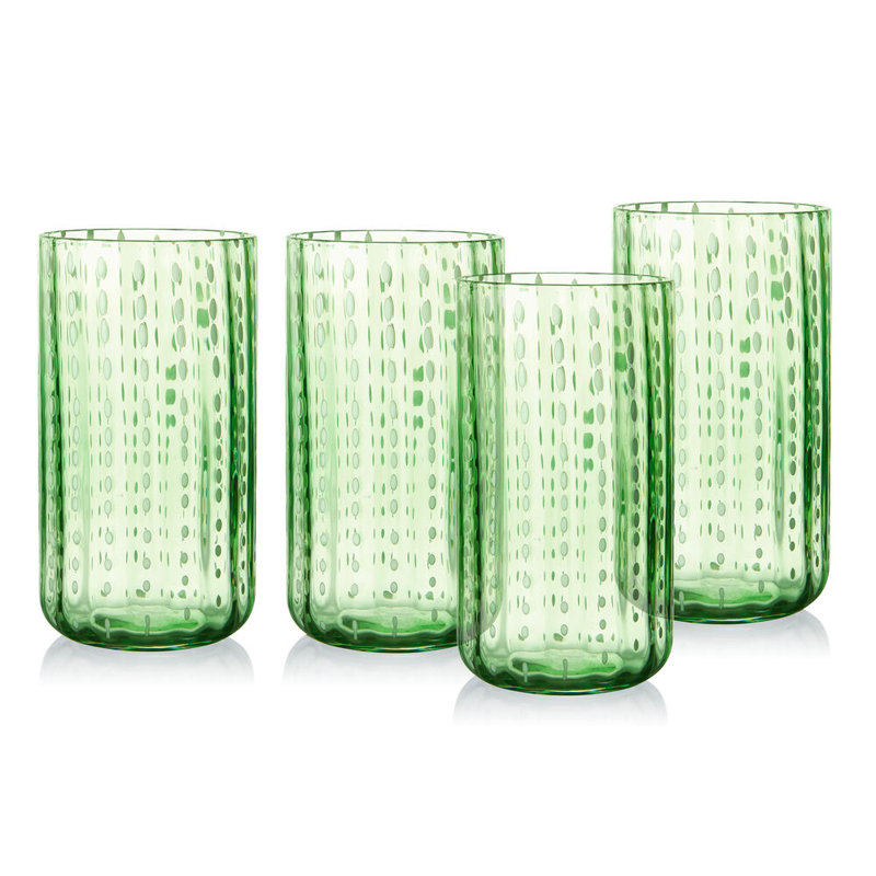 Verres à whisky Darby Angell, 15 oz, Vert