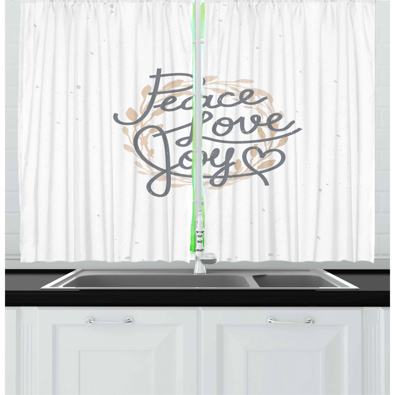 Tailored Kitchen Curtain