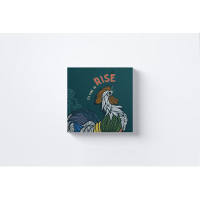 «Time to Rise» par Ify Ojo, impression sur toile tendue