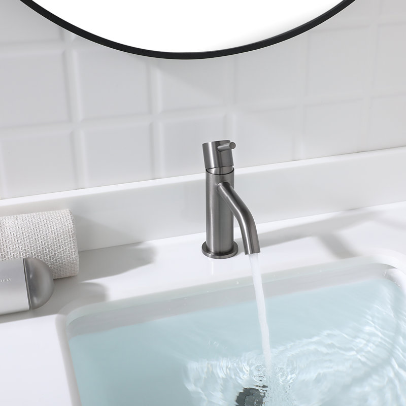 Bouchon de vidange avec trop-plein pour vasque de salle de bain PARLOS