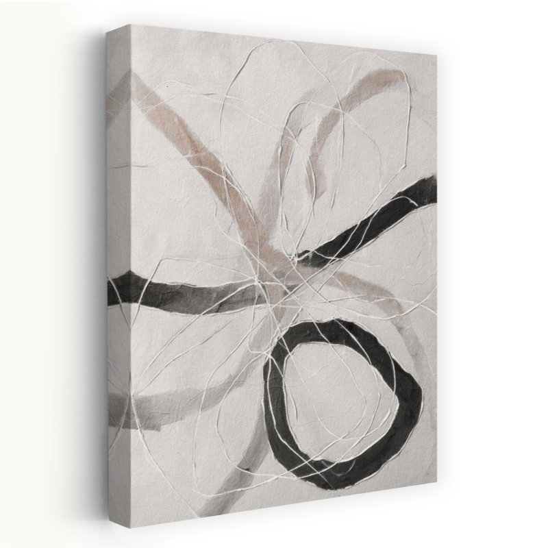Art contemporain abstrait géométrique, H 24 po x l 16 po