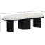 Banc rembourré en tissu Botakoz Boucle-1625961719-1663670810
