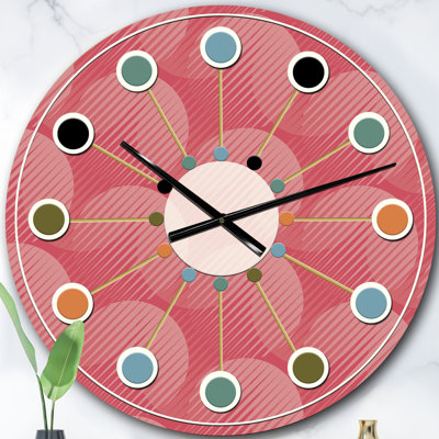 Horloge murale Coral