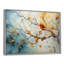 Orange, bleu sarcelle, érable brillant, agate I - arbre érable, art mural-186420132-149729729