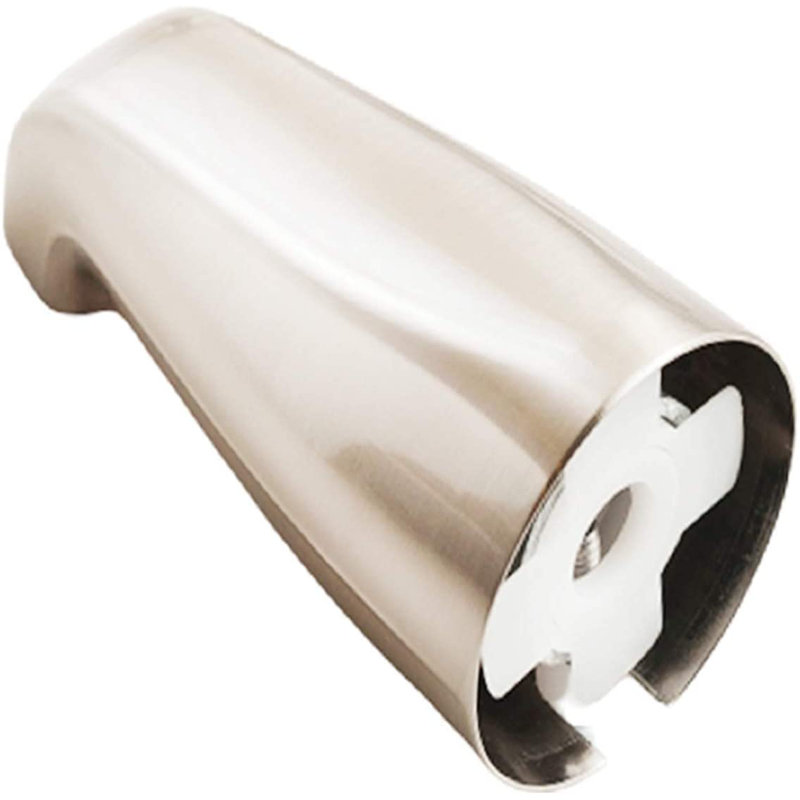 Garniture de douchette de baignoire murale Sento, Nickel
