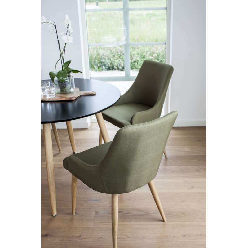 Australe 4 - Person Dining Set, Moss Green/Oak