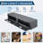 Heavy Duty Underbody Tool Box Truck Bed Storage with t-Handle Lock Black Steel Smooth Surface Truck Tool Box for Truck, Pick Up, RV, Trailer, 60x 16 x 13 Inch
