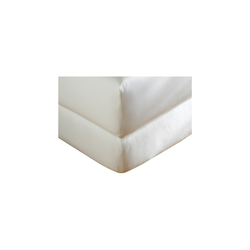 Basics Box Spring Cover, Twin, White