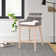 Tabouret de bar et de comptoir en bois massif