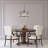 Toups 3 - Light Chrome Unique/Statement Pendant