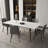 Demi-Mae 63'' Dining Table for 4 to 8 - High Hardness,Smudge Resistance,Fireproof,High Temperature Resistance - New Sintered Stone Material Rectangle Dining Table-660004085-660475211