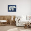 «Stupell Industries Blue Mama Bear Botanicals», art mural sur toile par Laura Marshall-91308672-91308669