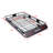 Heavy-Duty Universal Roof Cargo Basket, Black Steel Roof Rack with Tie-Down Straps for Camping & Travel-75074024