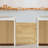 35.4X35.4” Wood Partition Door-119313583
