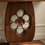 Console de style chinois rétro classique brun-412771937