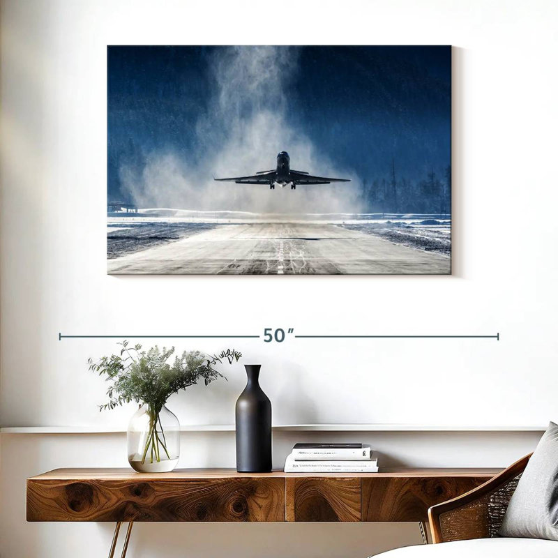 Mehar First Flight Plane, 26" H x 39" W
