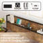 Lit escamotable en bois avec station de charge-98975033-98975035