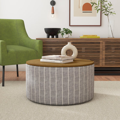Amaresh Upholstered Ottoman