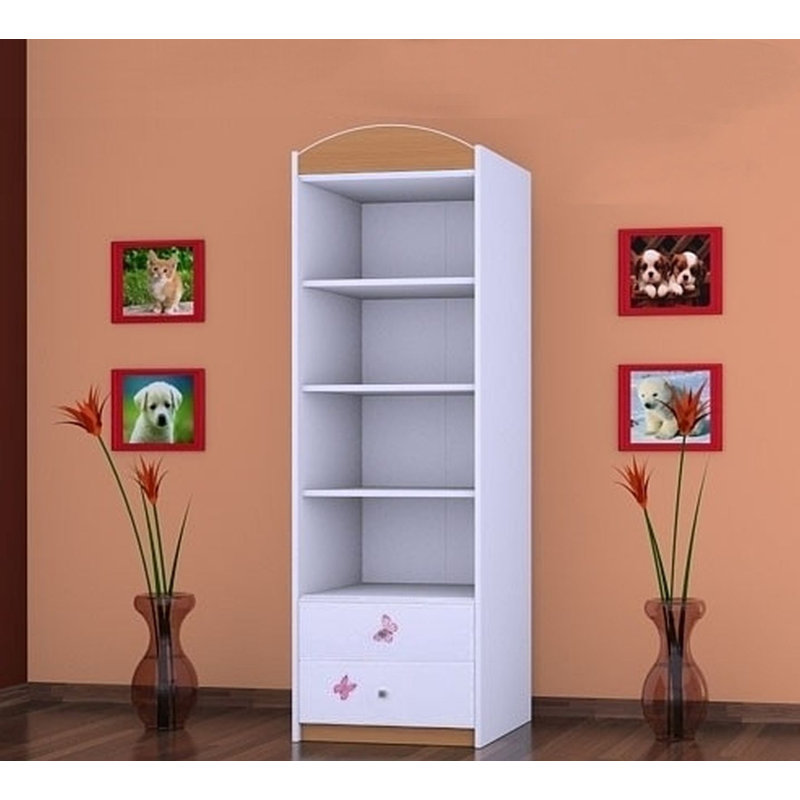 Ebenezer 1 Door Wardrobe, Brown