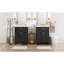 Meuble-lavabo moderne de 48 pouces avec lavabo en céramique, portes à fermeture en douceur, tiroir rabattable, tablettes de porte à double couche, solution de rangement élégante-1834959788