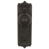 Egg & Dart Plate with Egg & Dart Door Knob