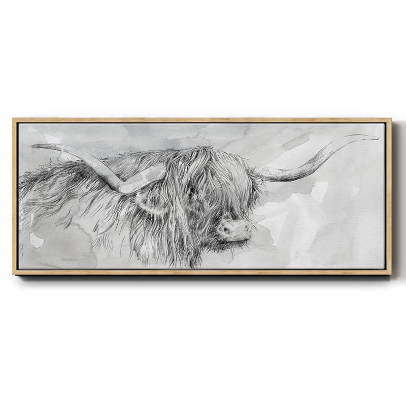 Highland Prince- Framed Canvas, 20" H x 50" W