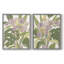 Impression encadrée Brushy Tropical Orchid I-Premium - prête à être accrochée - aucun clou requis - aucun clou requis-1326700808-1326700811