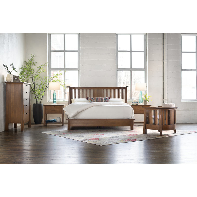 Park Slope 2 - Drawer Solid Wood Nightstand, Madison