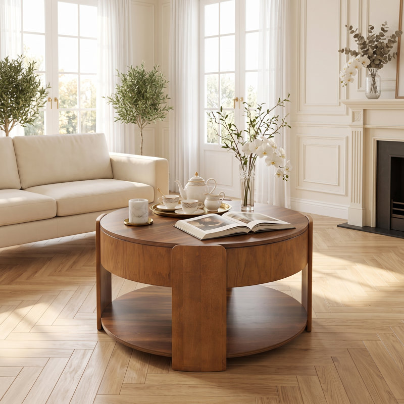 Table basse CoreHaven 32,5 po Farmhouse, Brown