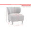 Jann 74cm Wide Bedroom Chair-627061886